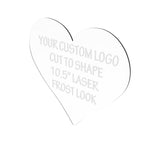 Laser Etched Custom Logo Church Emblem Business Sign Shop Offices Name 10.5x10.5