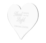 Laser Etched Custom Logo Church Emblem Business Sign Shop Offices Name 10.5x10.5