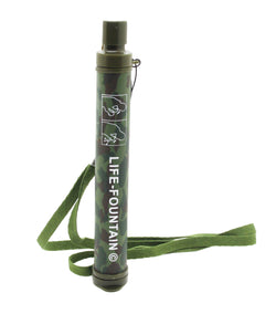 LIFE FOUNTAIN Outdoor Personal Water Filter Field Water Purifier 15906