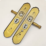 FixtureDisplays® 3 X 15" Elegant Double-Door Lock with Sleek Handle 15911-Lock