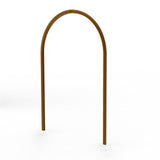 Pre-Order Only 68.4X97.8X0.75" Double Door Front Door Entry Door Arch Wood Door 15911-Outside trim