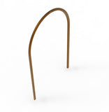 Pre-Order Only 68.4X97.8X0.75" Double Door Front Door Entry Door Arch Wood Door 15911-Outside trim
