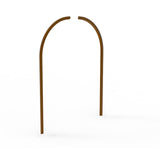 Pre-Order Only 68.4X97.8X0.75" Double Door Front Door Entry Door Arch Wood Door 15911-Outside trim