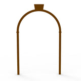 Pre-Order Only 68.4X97.8X0.75" Double Door Front Door Entry Door Arch Wood Door 15911-inside trim