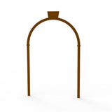 Pre-Order Only 68.4X97.8X0.75" Double Door Front Door Entry Door Arch Wood Door 15911-inside trim