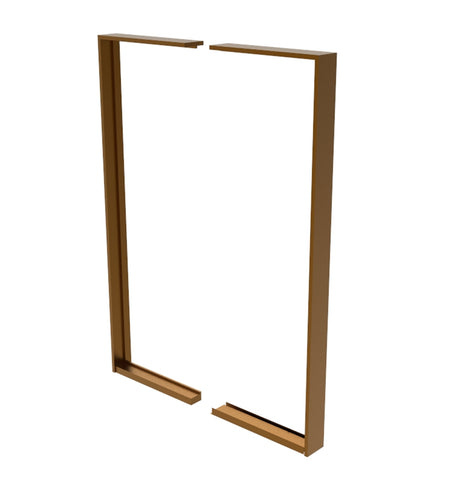Pre-Order 68.6X97.8X7.7" Double Door Front Door Entry Door Rectangular Wood Door 15912-frame