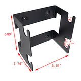 2PK Wallmount Brackets Shelf Holder Hook for Gravity Bin Food Dispenser 15913