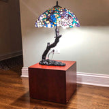 12 Wood Cube Pedestal Display Glorifier Riser Stand  15926-PALE WALNUT