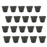 20PK Nursery Pots Seedling Plastic Plant Cups Small Planter Cutting Starter 15932-20PK