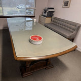 FixtureDisplays® Custom Size Tempered Glass Panel Table Top, 80 X 40", 0.31 Inch/ 8MM Thick, 3 Month Lead TIme 15938 Custom Glass
