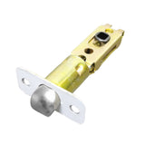 Privacy Door Levers, Matte Nickel Wave Door Lever, Zinc Alloy Bath Door Locks 15963-Privacy Door Knock