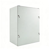 FixtureDisplays® Sheet Metal Junction Box with Lift-off Screw Cover, 6 x 8 x 4" 15965