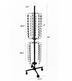 Floorstanding Clips Strip Rack Potato Chips Display Stand 15967