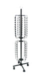 Floorstanding Clips Strip Rack Potato Chips Display Stand 15967