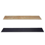 5PK 12 Sq.Ft Interlocking Luxury Vinyl Flooring Tile 48X7.2 Brick of Wood Grain 15970 Vinyl Flooring