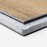 5PK 12 Sq.Ft Interlocking Luxury Vinyl Flooring Tile 48X7.2 Brick of Wood Grain 15970 Vinyl Flooring