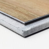5PK 12 Sq.Ft Interlocking Luxury Vinyl Flooring Tile 48X7.2 Brick of Wood Grain 15970 Vinyl Flooring