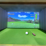Artificial Grass Rug 16.4X9.4' Putting Green Turf Grass Patch Grass Carpet Mat 15972
