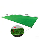 Artificial Grass Rug 16.4X9.4' Putting Green Turf Grass Patch Grass Carpet Mat 15972