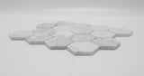 13.58 x 11.41 Carrara White Marble Tiles 15975