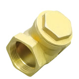 1 1/4" Swing Brass Check Valve One Way Non-Return Valve, Backflow Prevention 15982 1/4" One Way Check Valve