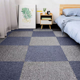 22PK 19.7 X 19.7 Inchs Floor Mat Non-Slip Heavy-Duty Nylon Carpet Tile Dark Grey 15987 Carpet Tile