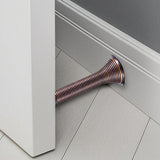 10PK 3-1/10 Spring Door Stops Red Bronze with Black Rubber Bumper Tips 15997-10PK BROWN