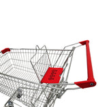 4.4 Cubic Foot 125 L Shopping Cart Grocery Supermarket Store Cart 16001