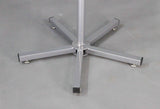 24 Round Wood Cocktail Table Adjustable Height 23.5 & 43.5 16023
