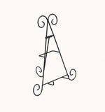 2PK Easel Wire Easel Iron Books Plates Holder Picture Literature Display Stand