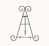 2PK Easel Wire Easel Iron Books Plates Holder Picture Literature Display Stand