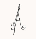 2PK Easel Wire Easel Iron Books Plates Holder Picture Literature Display Stand