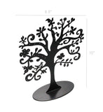 Metal Jewelry Earrings Bracelets Necklaces Tree Stand Organizer Holder Display