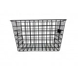 13 x 9 x 8 Small Black Wire Storage Basket 16039 BLACK