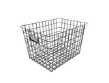 13 x 9 x 8 Small Black Wire Storage Basket 16039 BLACK
