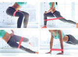 5PC Resistance Bands Loop Exercise Bands Resistance Bands Stretch Musle Bands