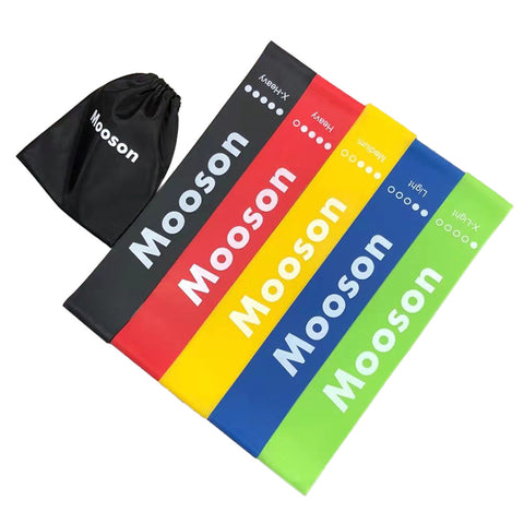 5PC Resistance Bands Loop Exercise Bands Resistance Bands Stretch Musle Bands