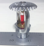 2 Pcs 1/2BSP Male Thread Upright Sprayer Fire Sprinkler Head 155F 68C 16057 2PK