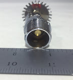 2 Pcs 1/2BSP Male Thread Upright Sprayer Fire Sprinkler Head 155F 68C 16057 2PK