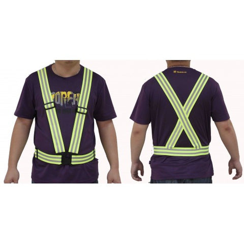 FixtureDisplays® 2PK Reflective Vest Lightweight Adjustable Safety & H