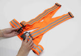 FixtureDisplays� 2PK Reflective Vest Lightweight Adjustable Safety & High Visibility Elastic for Running, Jogging, Walking 16070-2PK