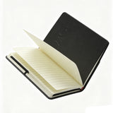 4 x 7 Classic Pocket Book Ruled Notebook Journal Black Cover 192 Page Dairy Pad
