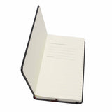 4 x 7 Classic Pocket Book Ruled Notebook Journal Black Cover 192 Page Dairy Pad