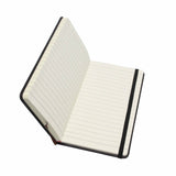 4 x 7 Classic Pocket Book Ruled Notebook Journal Black Cover 192 Page Dairy Pad