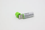 4 Packs Built in USB Cell AA Rechargable Battery 1.2V 500MAH 16079 4PK