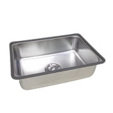 31.5" X 19.7" Single Bowl Stainless Steel Sink with Workbench Farmhouse Sinks 16097-800mm Sink