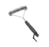 BBQ Barbecue Grill Brush Stainless Steel Bristles Brush Oven Cleaning Brush Tool