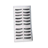 10 Pair Eyelashes Makeup Eyelashes Black Eyelashes Girl Eyelashes Party Eyelash