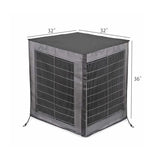 Air Conditioner Covers for Outside, With Detachable Waterproof Oxford Top 16137