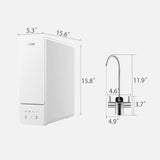Under Sink Reverse Osmosis System, Water Filtration System, Smart LED Faucet 16144